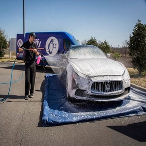 AirTight Waterproof <b>Inflatable</b> <b>Car</b> Wash Mat/PVC Portable <b>Inflatable</b> <b>Car</b> Washing Pad for Truck/Containment Mat for <b>Car</b> Wash - Product Image 5