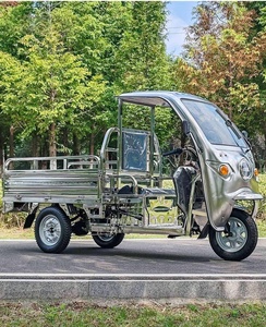 Motocicletas Eléctricas <span class=keywords><strong>de</strong></span> Tres <span class=keywords><strong>Ruedas</strong></span> <span class=keywords><strong>para</strong></span> <span class=keywords><strong>Adultos</strong></span> con Cabina, <span class=keywords><strong>Bicicletas</strong></span> Eléctricas <span class=keywords><strong>de</strong></span> Tres <span class=keywords><strong>Ruedas</strong></span> con Caja <span class=keywords><strong>de</strong></span> Carga <span class=keywords><strong>de</strong></span> 1200w con Toldo - Product Image 3