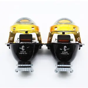 CRAM 3.0 inch blue lens for HELLA 5 HID xenon lamp projector h4 headlight projector transformation