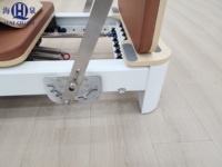 Machine de Pilates pliable, équipement de fitness léger en alliage d'aluminium pour le yoga à domicile, entraînement complet du corps en studio