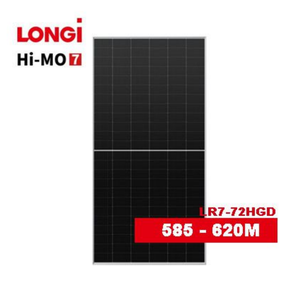 แผงโซลาร์เซลล์แบบ N-Type HJT รุ่น Hi-MO7 LR7-72HGD 585-620M HPDC Half Cut Cell Bipv Hbc กำลังไฟ 585W-620W ประสิทธิภาพสูง - Product Image 5