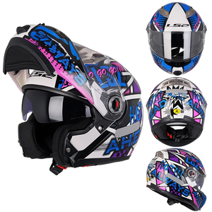 <span class=keywords><strong>Casco</strong></span> de Motocicleta Modular Doble Propósito NJ FF370 con Sistema de Frenado Antibloqueo, Protector y Portátil - Product Image 2