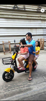 Vélo électrique à deux roues pour adulte, 500W, avec gros disque, frein à disque, scooter électrique