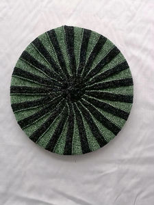 Nouveau béret en tricot élastique bicolore de qualité israélienne, béret chaud d'hiver pour femmes, bérets tie-dye israéliens pour filles - Product Image 6