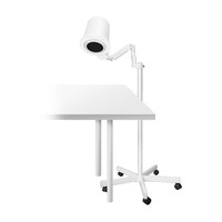 2066 AT-NDC-025 Pro OEM support de dépoussiéreur d'ongles pour Salon de beauté menicure pédicure support sous vide avec roues
