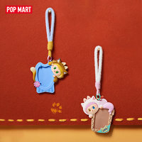 Boîte Mystère POP MART The MONSTERS Mode Chat sur Porte-Cartes Blind Box Labubu Mignon Étui pour Carte d'Identité Pendentif Sac Cadeau de Collection