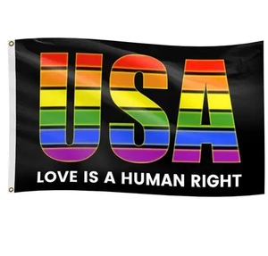 Bandera del Orgullo Asexual, Bisexual <span class=keywords><strong>y</strong></span> Gay, Bandera del Orgullo Humano, Bandera del Orgullo Arcoíris, Bandera Personalizada de Tela de Poliéster de 3x5 pies para Exteriores - Product Image 4