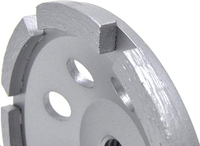 Disque abrasif diamanté à rangée unique pour meuleuse, idéal pour le débavurage de pierre, béton et aluminium avec les meuleuses d'angle - Vente chaude