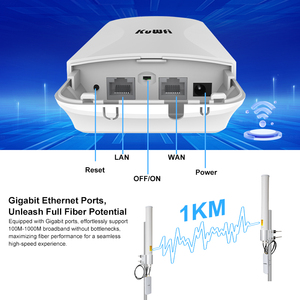 Tdma Wifi cầu kuwfi wifi ăng-ten bên ngoài điểm để đa điểm IP65 không thấm nước đa hướng ngoài trời 360 ° Wifi cầu - Product Image 6