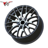 Rines Monobloque Forjados Personalizados de 18 y 19 Pulgadas, Diseño Multirradio, Cara Mecanizada por CNC, Cóncavos, Aleación, 5x112 5x114.3 para BMW, Mercedes, Audi