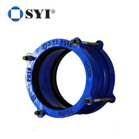 Joint de tuyau en fonte Ductile ISO 2531 EN545, raccord universel droit Flexible en caoutchouc EPDM