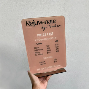 Menu barra ad arco in acrilico cartelli in acrilico nero e acrilico smerigliato Menu di bevande di nozze barretta di nozze segno di matrimonio segnaletica Menu ristorante - Product Image 4