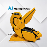 Nouveau Fauteuil de Massage Luxe 4D Zéro Gravité en Cuir PU Écologique, Design Capsule Spatiale 2026, avec Suivi SL, Chauffage et Airbags