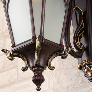 Luces de pared exteriores, poste de valla de jardín, decoración de farol, lámpara de pared para puerta, candelabro de balcón, iluminación decorativa, lámparas de pared para exteriores - Product Image 4