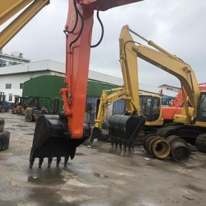 Venta caliente de segunda mano Hitachi EX200 Mini excavadora sobre orugas 20 toneladas peso operativo Isuzu Gear PLC excavadora maquinaria bomba de motor - Product Image 4