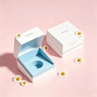 Boîtes d'emballage personnalisées haut de gamme pour produits cosmétiques et de soin de la peau, y compris des boîtes cadeaux à couvercle rabattable pour crème pour le visage, crème pour les yeux