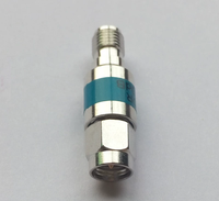 Atténuateurs 3dB 2W en laiton, connecteur coaxial RF 1P Jack femelle vers prise mâle, conformes ROHS, directement de l'usine