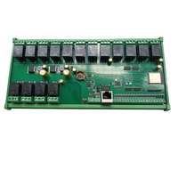 Modul Relay Ethernet DT-R016 Wiegand ESP32 Home Assistant MQTT Node Red Loxone Dingtian Bertenaga AC DC Bersertifikasi CE/FCC E582