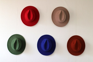X20514 vente en gros de haute qualité couleur unie Fedoras pour hommes et femmes printemps hiver été automne unisexe Jazz <span class=keywords><strong>Fedora</strong></span> chapeaux - Product Image 6