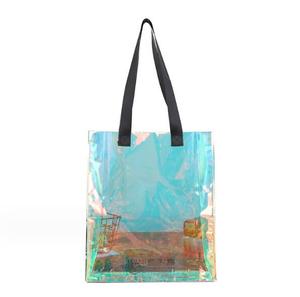 Borsa trasparente accetta borsa della spesa in PVC trasparente di lusso di moda personalizzata piccola infermiera borse di plastica borse a mano - Product Image 4