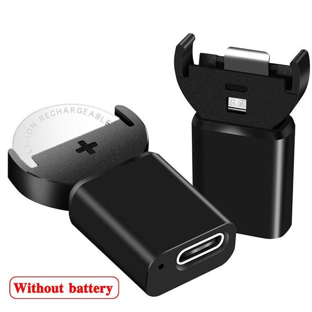 Mini Battery Charger USB Type-C Interface Power Charger Multiple Protection Rechargeable Li-Ion Coin Button Cells Charger