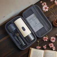 Cafetière portable 3 en 1 20 bars avec fonction auto-chauffante, rechargeable par USB, pour voiture, bureau, voyage, fabriquée en Chine