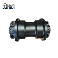 Rouleau inférieur AITRUI EC460 pour chenilles d'excavatrice de grande taille, remplacement de rouleau inférieur avec support de réparation d'équipement