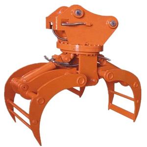 Raccordo rotante per 6T 9T 6-50 Ton escavatore, demolizione grappolo con rotazione, tubazione maneggevole presa per la vendita - Product Image 3