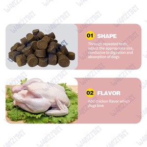Complément alimentaire multivitaminé pour chiens OEM, sous forme de friandises molles, soutient la santé des hanches et des articulations, de la peau et du pelage, avec des minéraux et des oméga 3 - Product Image 3