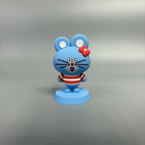 Figurine d'action en PVC d'animal Kawaii authentique sous licence SWIMMER Showa Series Mystery Blind Box, jouet d'art de collection pour décoration de bureau, en vrac - Product Image 2