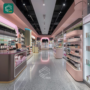 供应商化妆架展示化妆品香水展示架展示假发展示架展示美容店货架 - Product Image 3