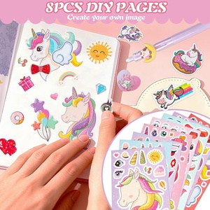 Kit <span class=keywords><strong>de</strong></span> journalisation DIY pour filles, jouets <span class=keywords><strong>de</strong></span> journalisation pour les 8 ans et plus, ensemble <span class=keywords><strong>de</strong></span> papeterie artistique et artisanale, cadeaux d'anniversaire pour adolescentes - Product Image 4
