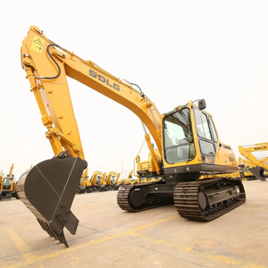 Excavatrice sur chenilles SDLG E6125F Jaune, pelle hydraulique de 12 tonnes, équipement de construction - Product Image 5