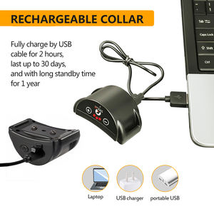 طوق تدريب الكلاب الإلكتروني من باي بايتك الأكثر مبيعًا، بدون صدمات كهربائية، يمنع النباح - Product Image 4
