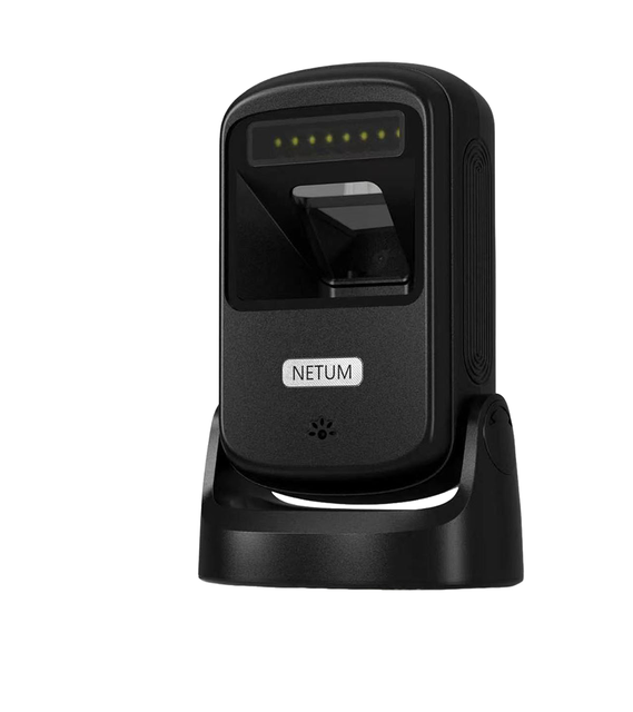 NETUM CN-40 Hands-free Desktop Barcode Scanner CMOS 1D USB Wired Reader for Supermarket Retail Pharmacy POS Checkout
