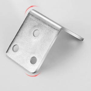 Soporte de ángulo recto de 90 grados, hierro angular en forma de L de 40x50 mm, soporte <span class=keywords><strong>triangular</strong></span> para estantería, accesorio de conexión para muebles - Product Image 3