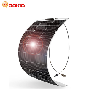 Panneau solaire flexible <span class=keywords><strong>DOKIO</strong></span> OEM personnalisable 100W 150W 200W <span class=keywords><strong>300W</strong></span>, film mince, étanche, solaire extérieur pour camping, bateau, voiture, camping-car - Product Image 2