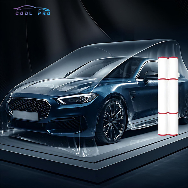 Premium COOL PRO PLUS Hydrophobic Non Yelloeing Clear Paint Protection Film Transparent Tpu Film Self Healing PPF Film