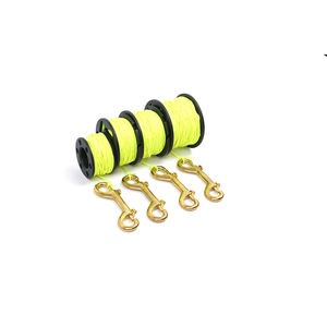 Bobine <span class=keywords><strong>de</strong></span> plongée sous-marine en plastique avec crochet double en acier inoxydable, fournie directement par l'usine - Product Image 4