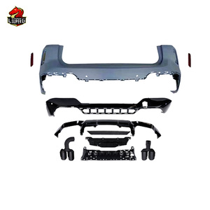 Parachoques Delantero y Trasero, Faldones Laterales, Escape, Kits de Carrocería para <span class=keywords><strong>BMW</strong></span> NUEVO X3 G01 Lci <span class=keywords><strong>2022</strong></span>, Reemplazo sin Pérdidas, Mejora X3M F97 - Product Image 5