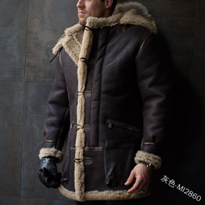 Parka Invernale da Uomo in Camoscio Antivento per Moto e Caccia, Nuovo Modello Caldo e Spesso, Giacca Oversize per Uomini e Donne - Product Image 6