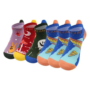 袜子标志设计尺寸全定制彩色时尚儿童棉袜男孩儿童快乐花式袜子