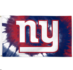 Bandiera Personalizzata dei New York Giants, Grande Stile Flying, in Poliestere 3'x5', per Interni/Esterni, Monofacciale, Resistente all'Acqua e allo Sbiadimento, ad Asciugatura Rapida - Product Image 1