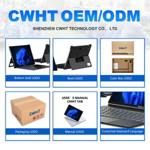 Mini 2 trong 1 máy tính xách tay máy tính 11 inch màn hình cảm ứng 16GB RAM 512GB SSD in-tel Celeron n4500 Win 11 máy tính bảng Máy tính xách tay - Product Image 4