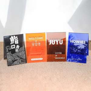 Panneau publicitaire lumineux LED en acrylique style Instagram, IP65, résistant aux intempéries, sur pied, pour extérieur, café, affichage de nom - Product Image 3