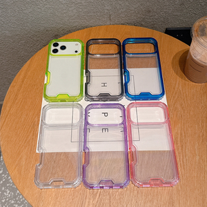 Gscase Tùy Chỉnh Colourful 3 Trong 1 Bán Buôn Điện Thoại Di Động Rõ Ràng Trường Hợp Cá Nhân Cho <span class=keywords><strong>Iphone</strong></span> 17 Pro Max Đối Với Samsung A17 A26 5G - Product Image 1