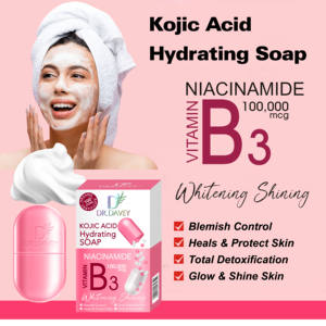 DR.DAVEY VITAMINA B3 Jabón Control de imperfecciones Cura Proteger la piel Desintoxicación total Brillo Piel Marca privada 135g - Product Image 3