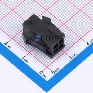 W30022K-4PB123 Housing (Wire-to-Board / Wire-to-Wire) P=3.03mm Connector 2x2P 3.03mm Micro-Fit (MX 3.0) 3.03mm - Product Image 1