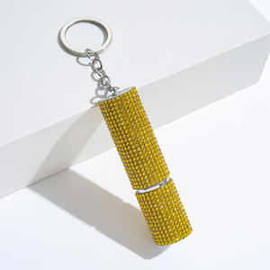 Mini Botella de Spray de Plástico de 10 ml, Recargable, con Diamantes de Imitación, para Viaje, Botella de Spray de Perfume con Cristales, Botella de Perfume Vacía de Lujo - Product Image 6