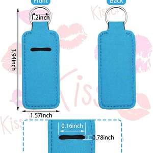 Custom Lip Balm <b>Holder</b> with Clip - Lipstick & Gloss Sleeve, Perfect <b>Stocking</b> Stuffer Gift for Women - Product Image 3